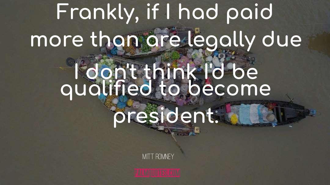 Legally quotes by Mitt Romney