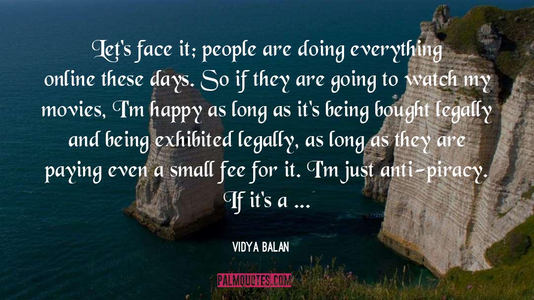 Legally quotes by Vidya Balan