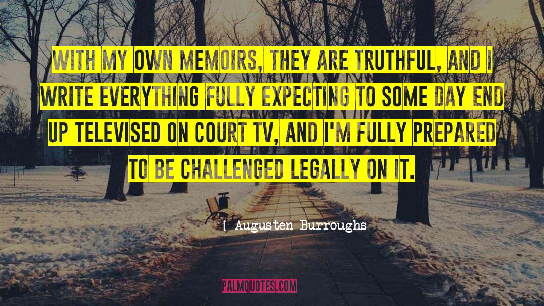 Legally quotes by Augusten Burroughs