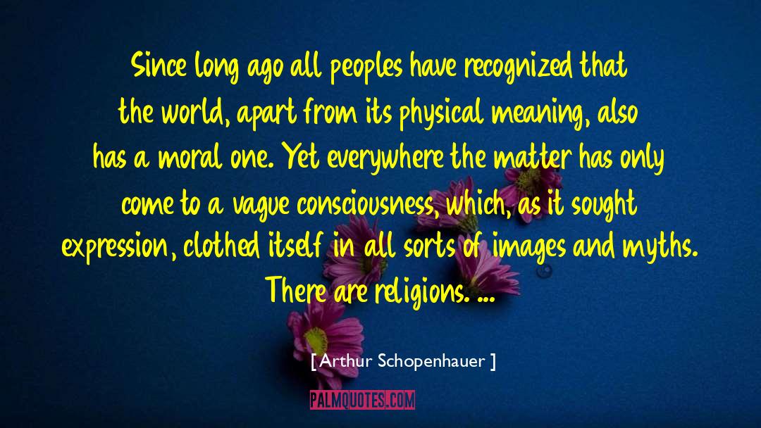 Legends And Myths quotes by Arthur Schopenhauer