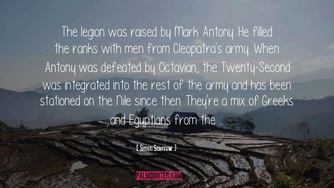 Legion quotes by Simon Scarrow