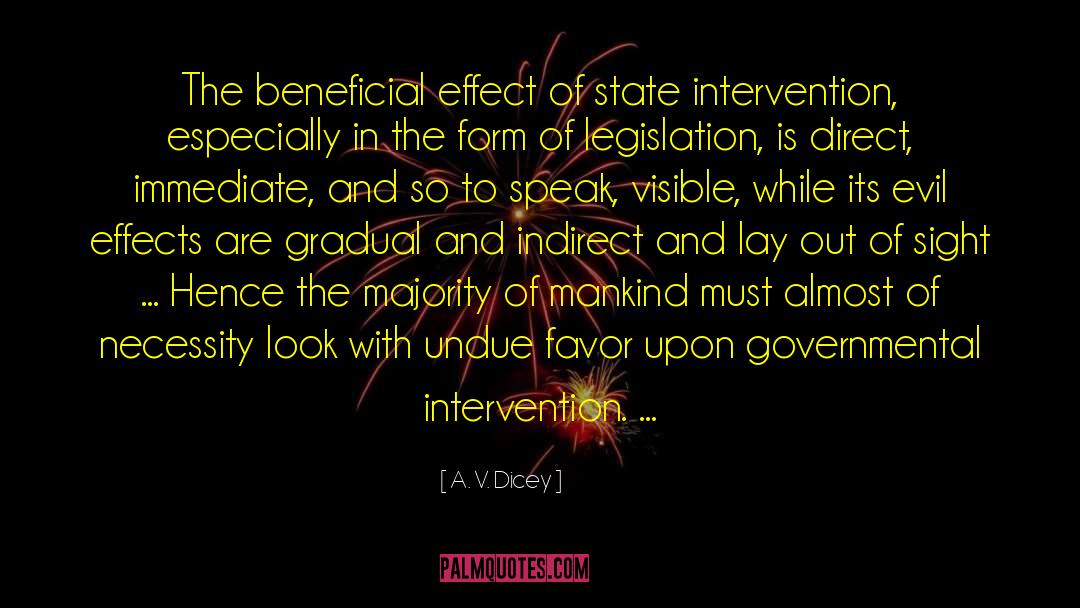 Legislation quotes by A. V. Dicey
