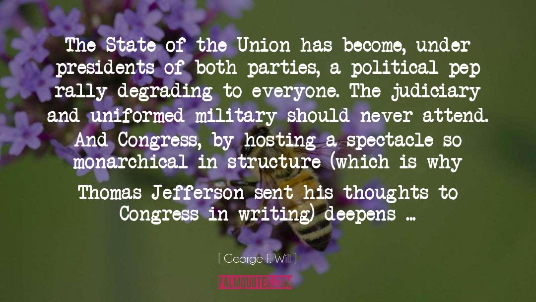 Legislative Branch quotes by George F. Will
