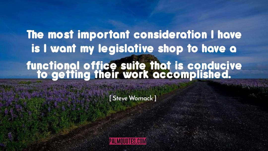 Legislative Branch quotes by Steve Womack