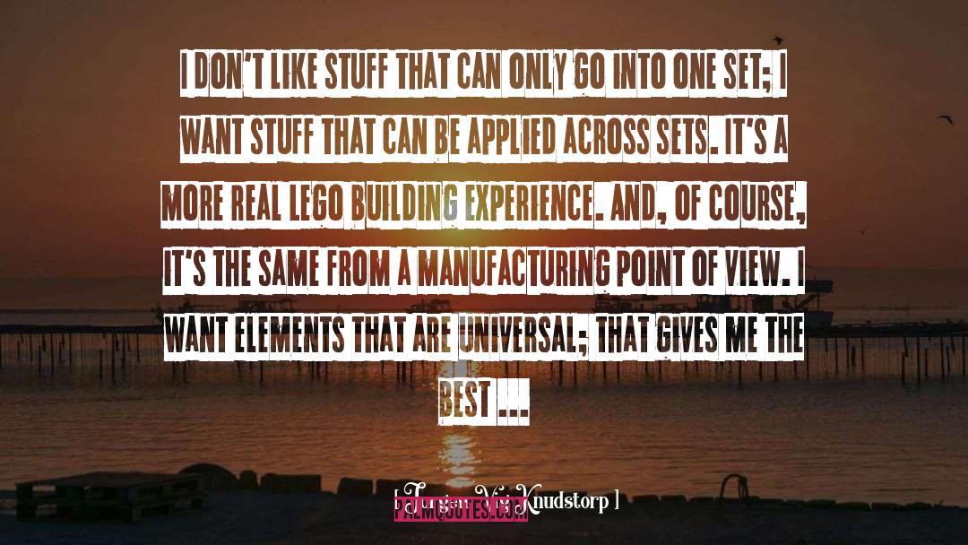 Lego quotes by Jorgen Vig Knudstorp