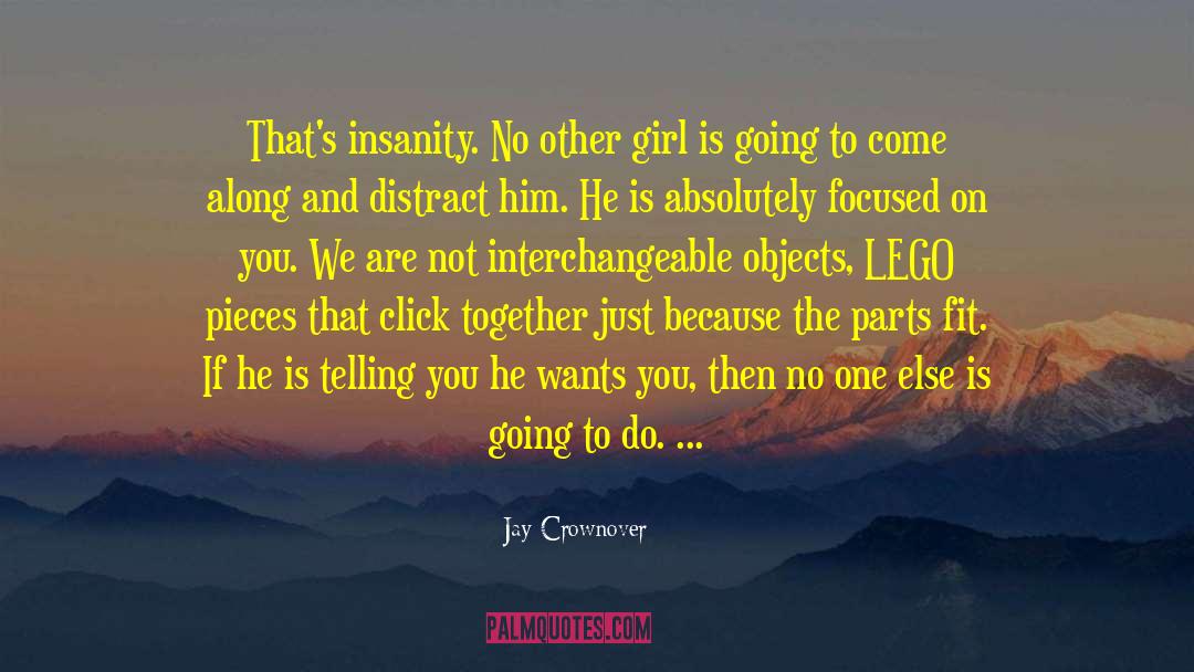 Lego quotes by Jay Crownover