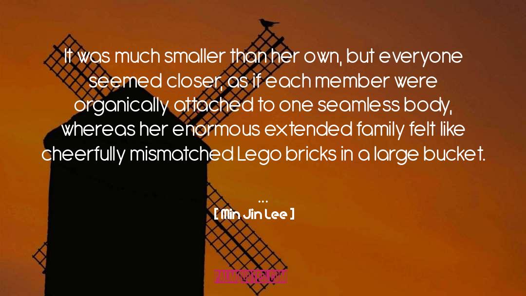 Lego quotes by Min Jin Lee