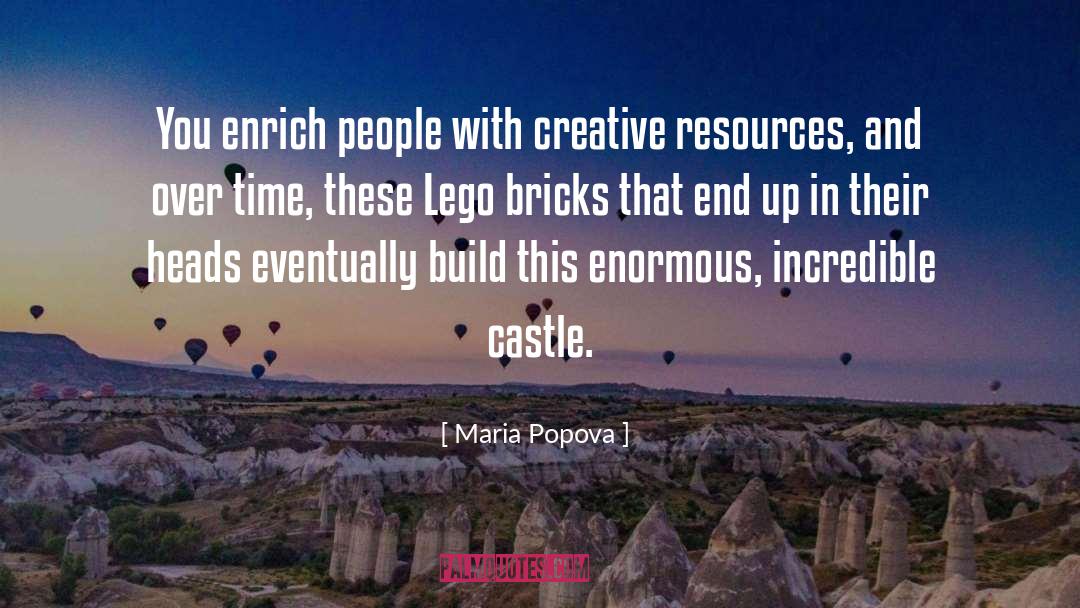 Lego quotes by Maria Popova