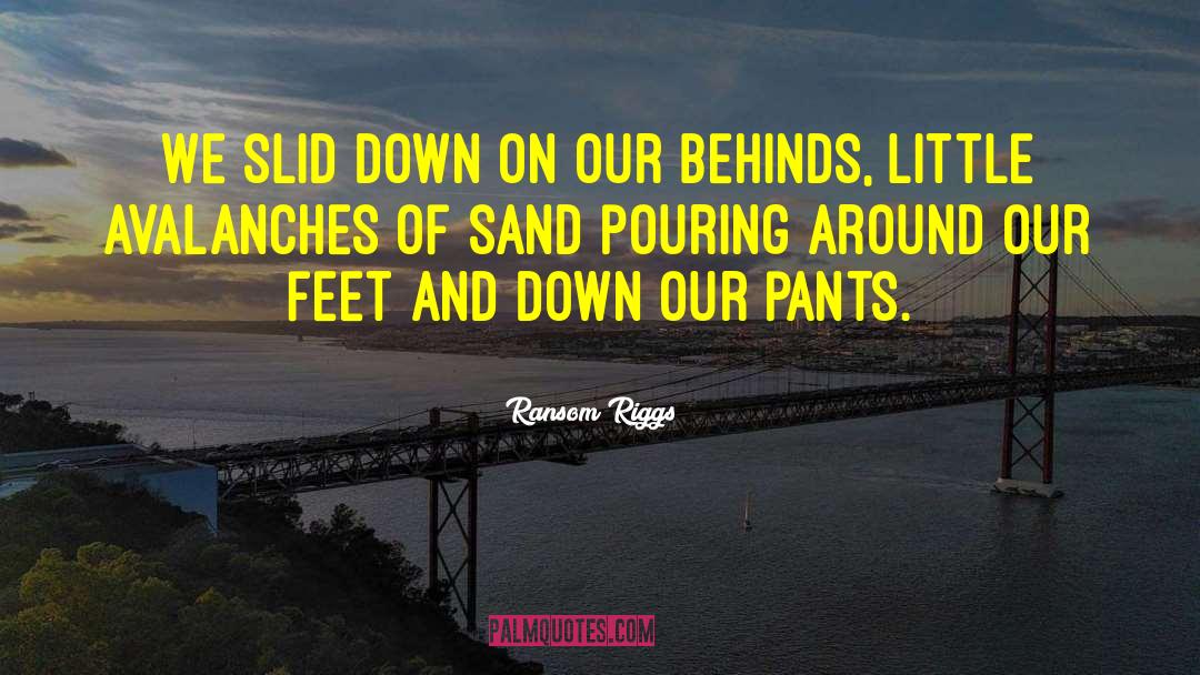 Lehnert Sand quotes by Ransom Riggs