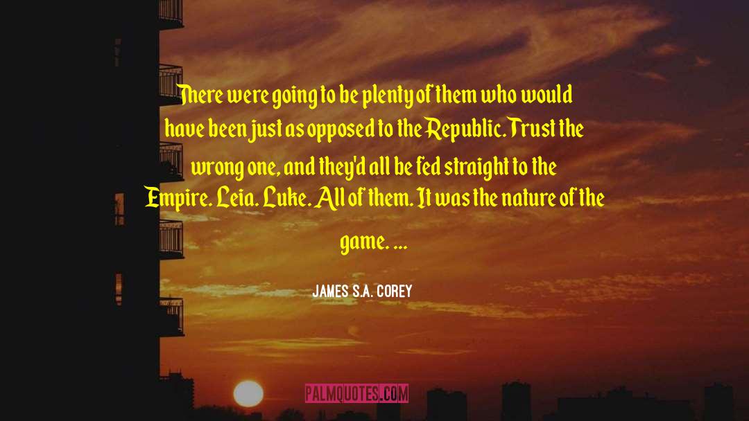 Leia quotes by James S.A. Corey