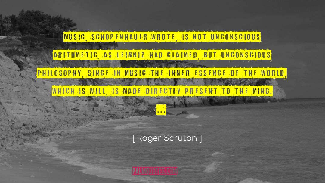 Leibniz quotes by Roger Scruton