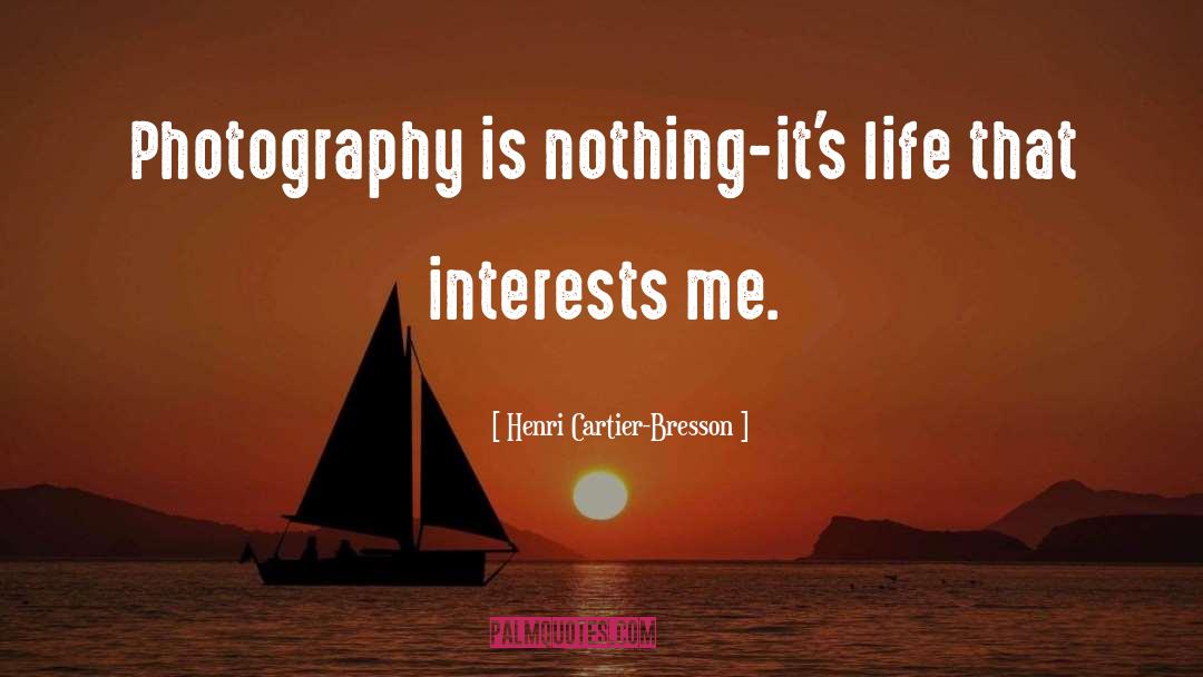 Leica quotes by Henri Cartier-Bresson