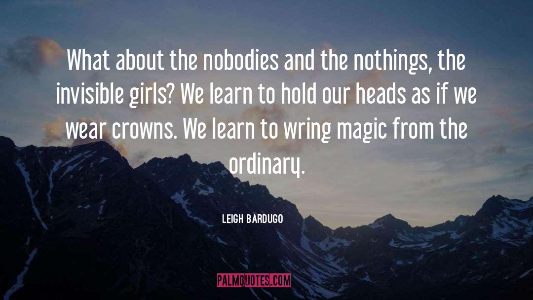Leigh quotes by Leigh Bardugo