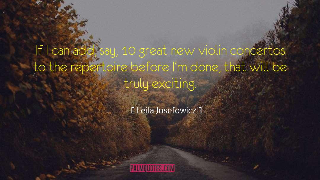 Leila quotes by Leila Josefowicz