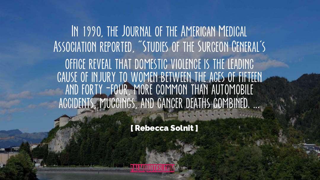 Leiona Medical quotes by Rebecca Solnit