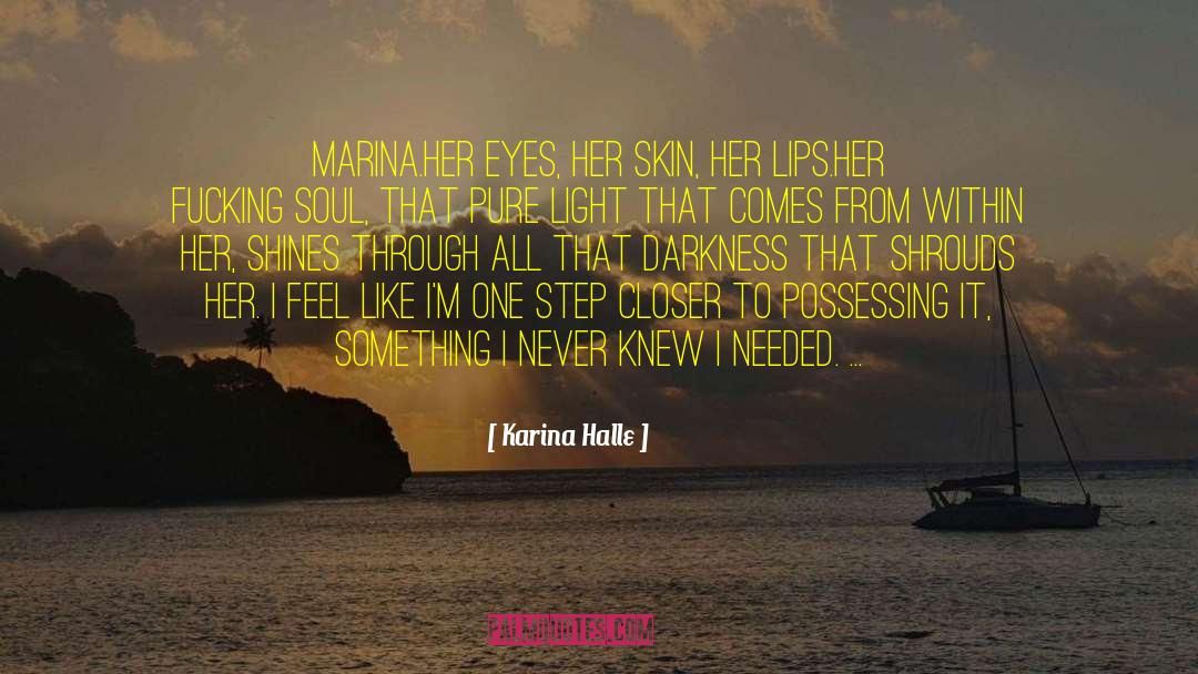 Leitrim Marina quotes by Karina Halle