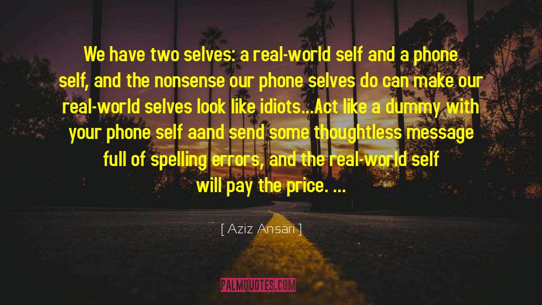 Lekker Aand quotes by Aziz Ansari