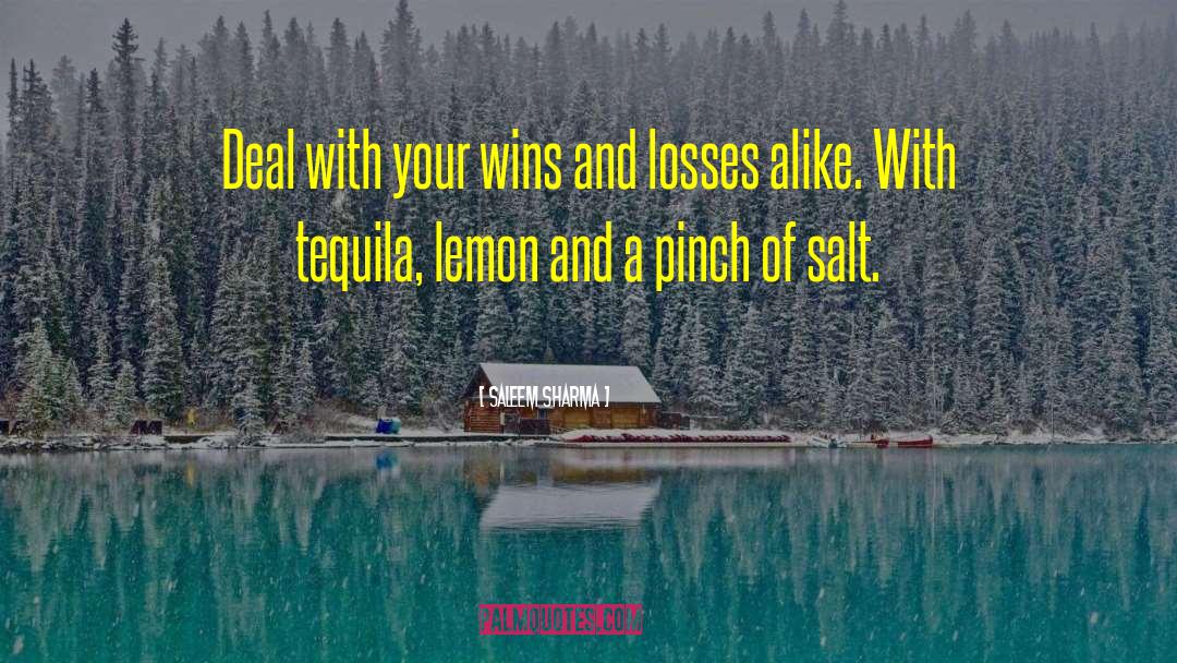 Lemon quotes by Saleem Sharma