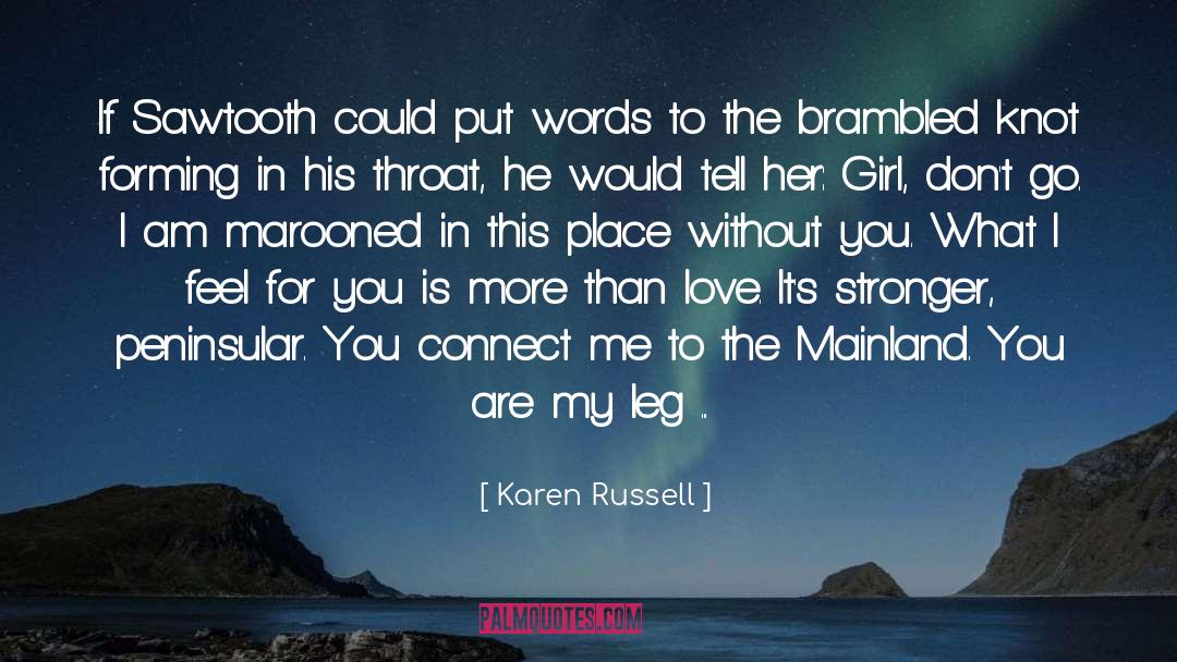 Lenain Water quotes by Karen Russell