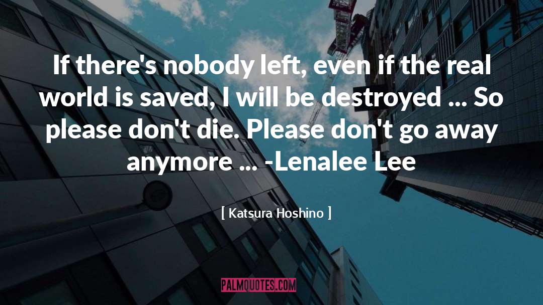 Lenalee Lee quotes by Katsura Hoshino