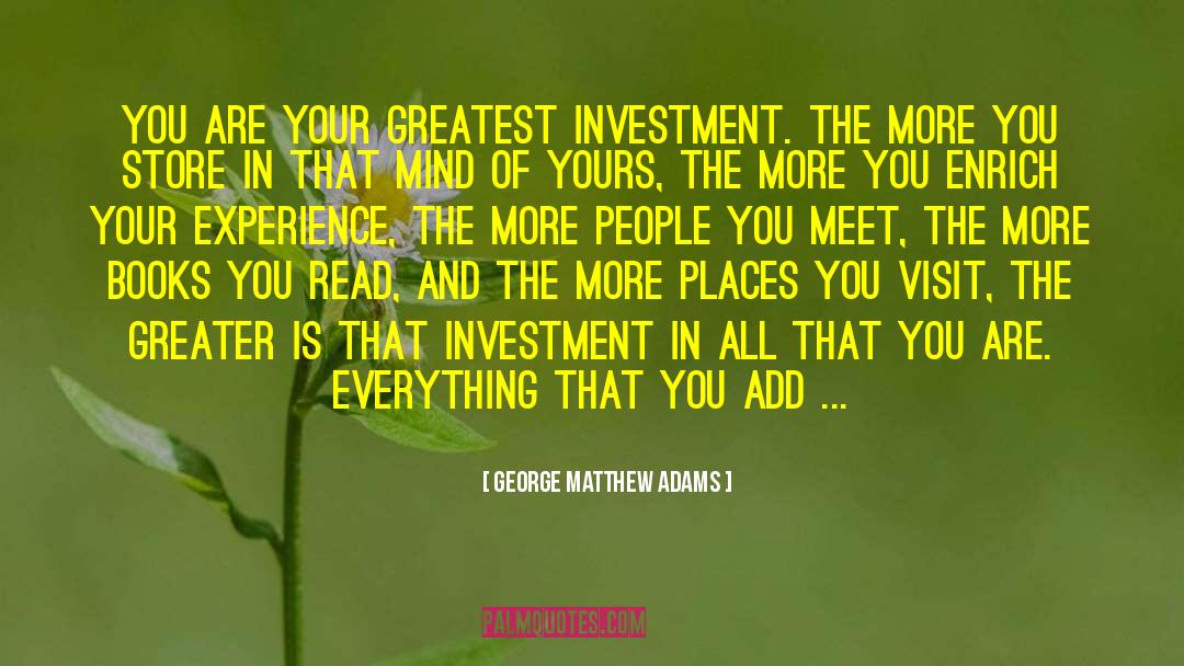 Lending Books quotes by George Matthew Adams