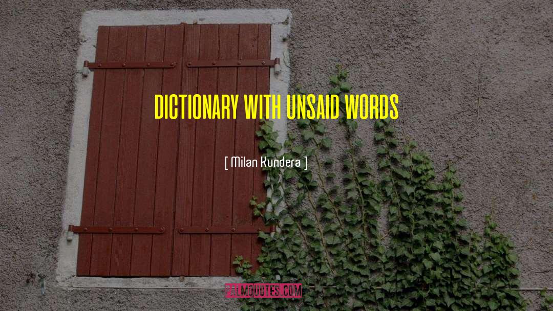 Lenience Dictionary quotes by Milan Kundera
