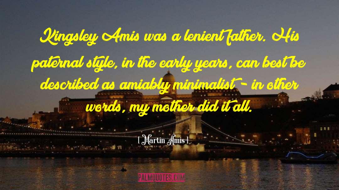 Lenient quotes by Martin Amis