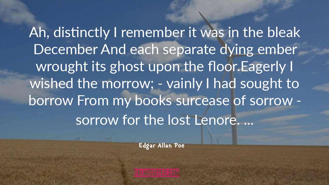 Lenore quotes by Edgar Allan Poe