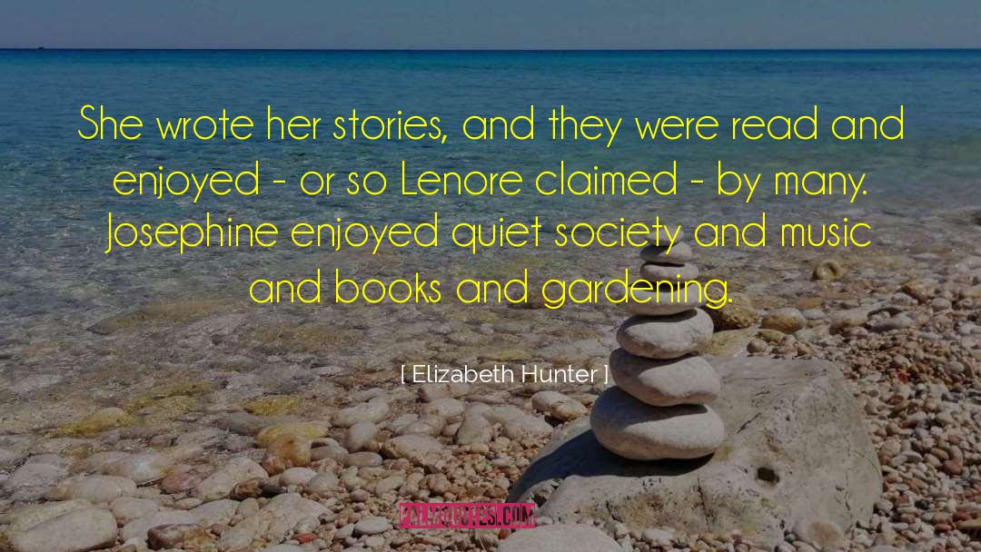 Lenore quotes by Elizabeth Hunter