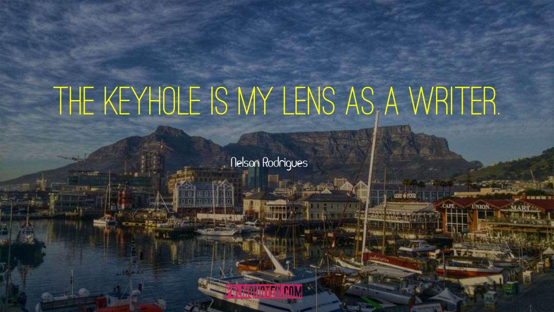 Lens quotes by Nelson Rodrigues