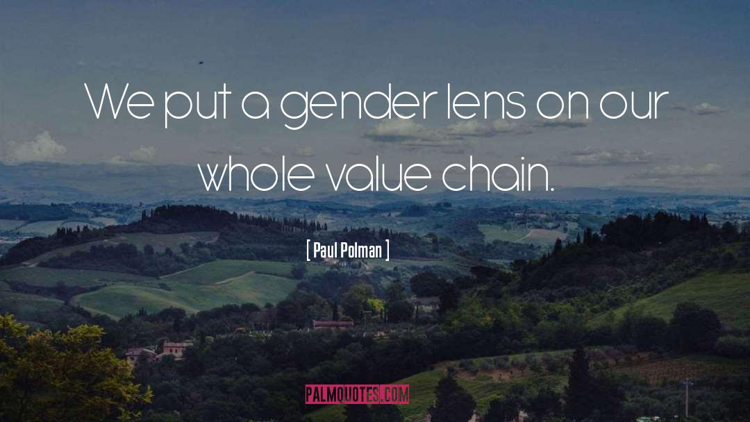 Lenses quotes by Paul Polman