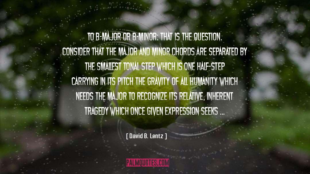 Lentz quotes by David B. Lentz