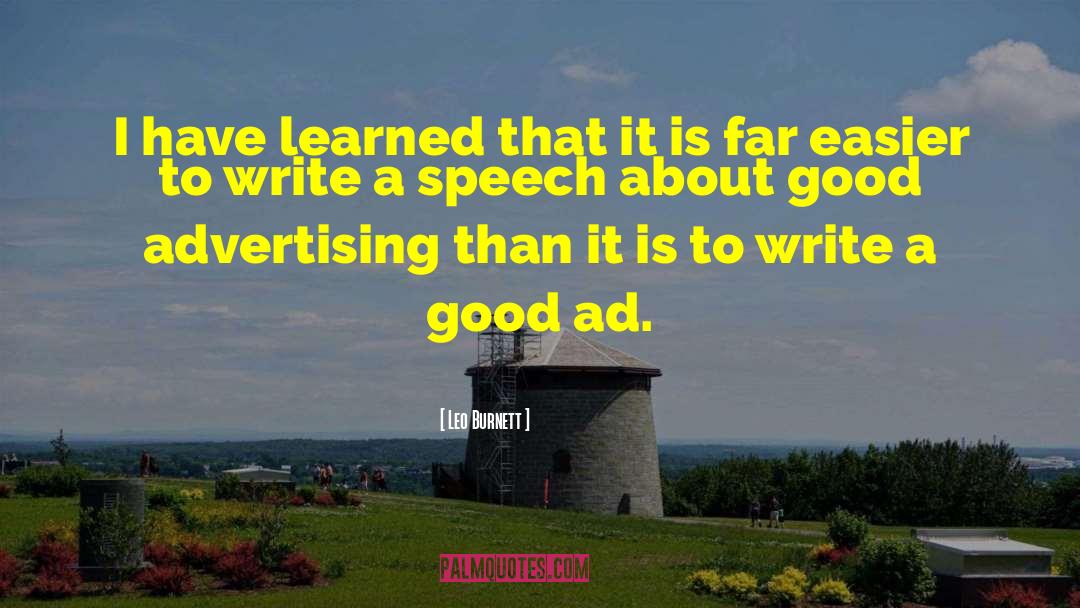 Leo Gaea quotes by Leo Burnett