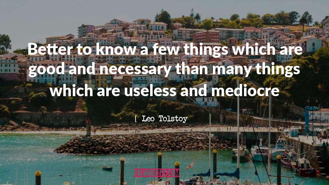 Leo Tolstoy quotes by Leo Tolstoy