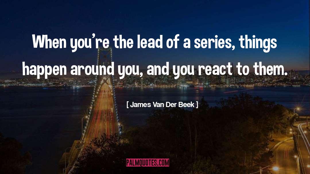 Leon Der Profi quotes by James Van Der Beek
