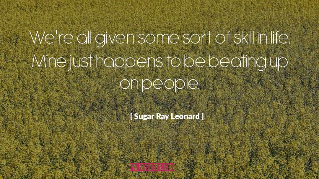 Leonard Howell quotes by Sugar Ray Leonard