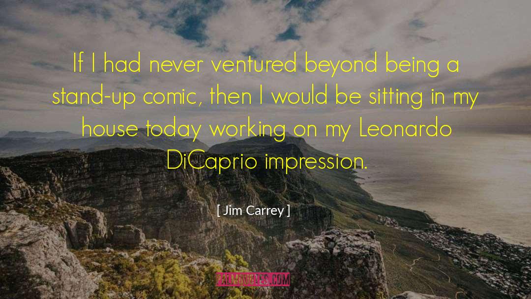 Leonardo Dicaprio quotes by Jim Carrey