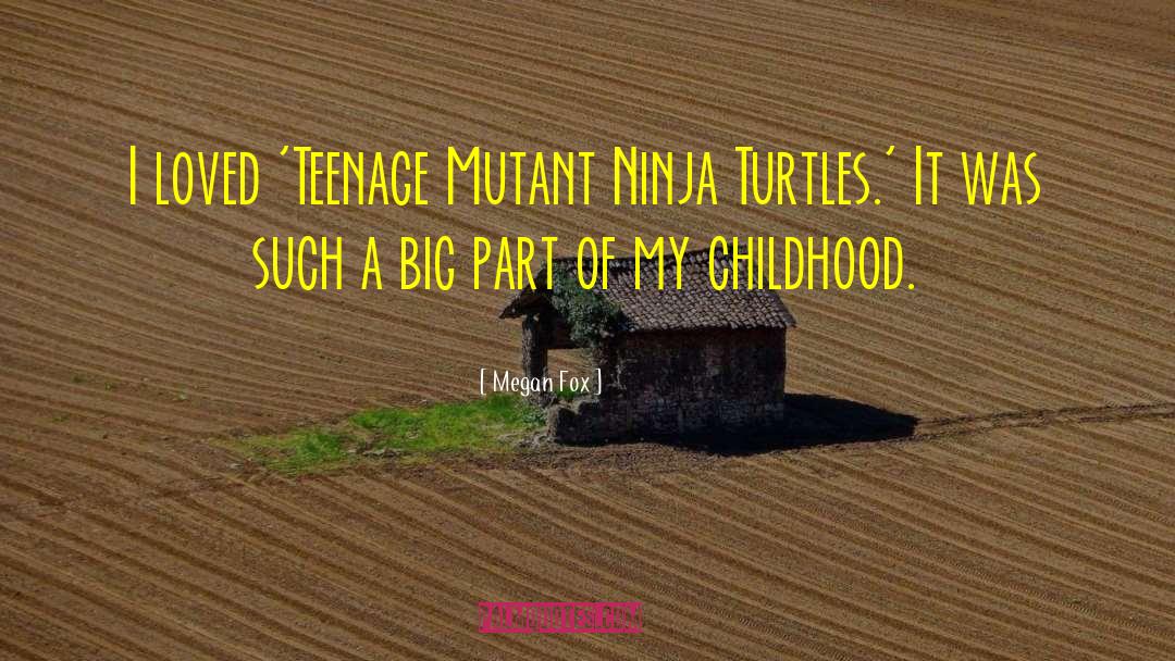 Leonardo Ninja Turtles quotes by Megan Fox
