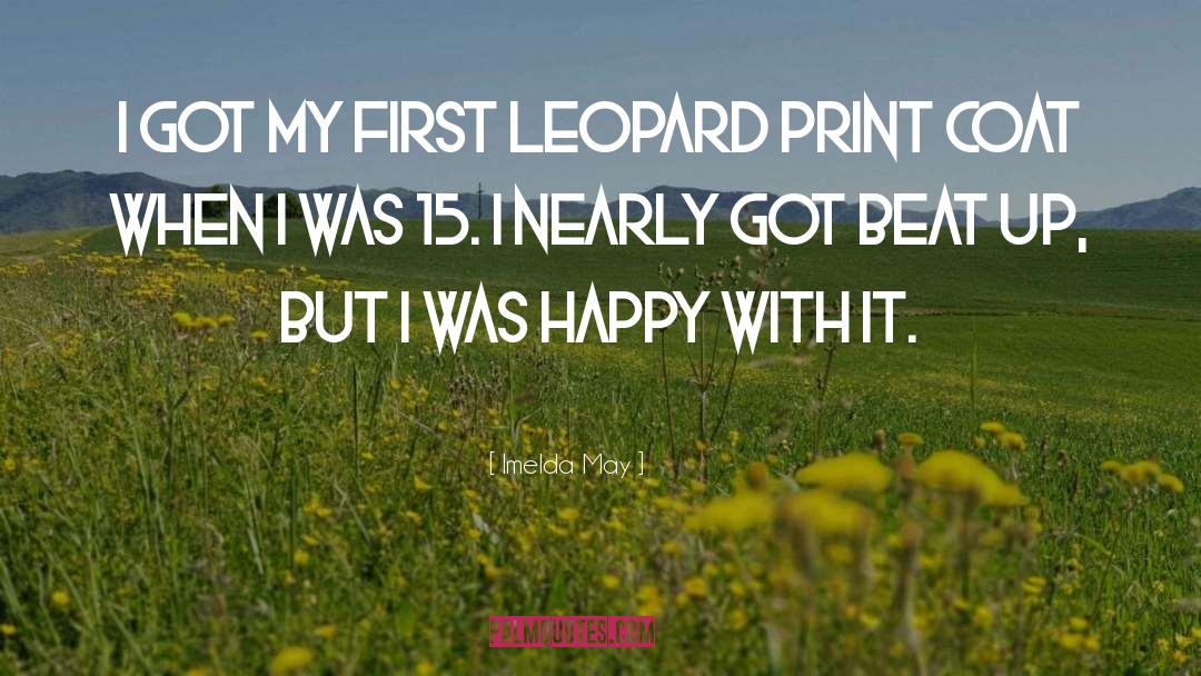 Leopard Print quotes by Imelda May