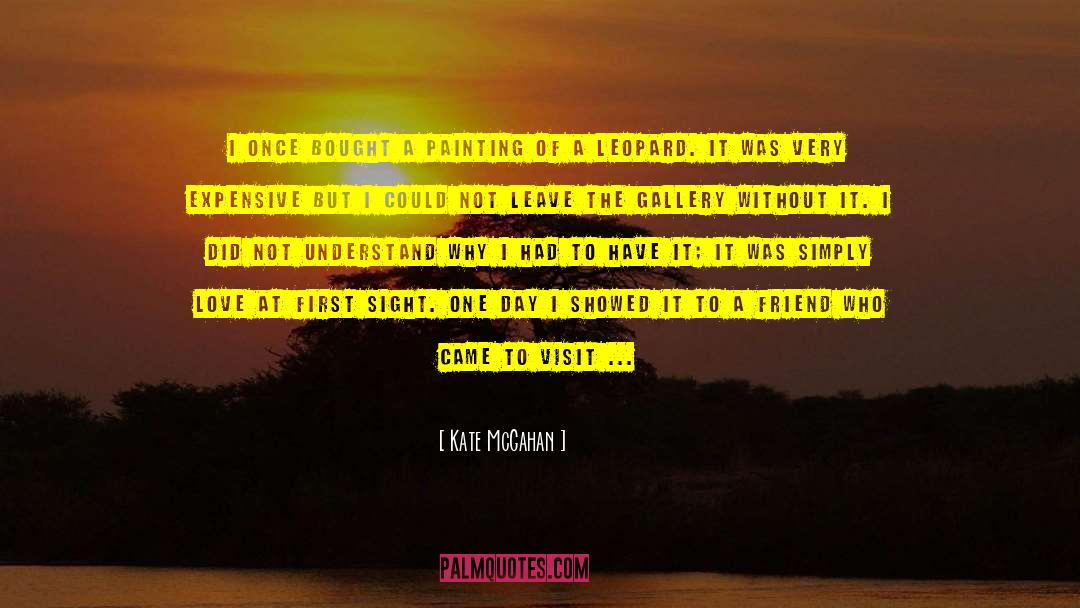 Leopard quotes by Kate McGahan