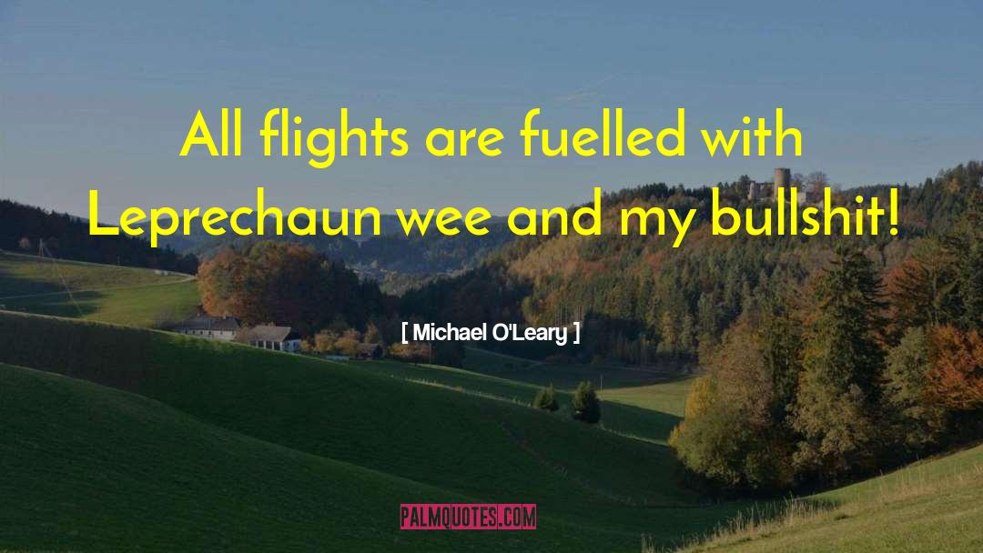 Leprechaun quotes by Michael O'Leary