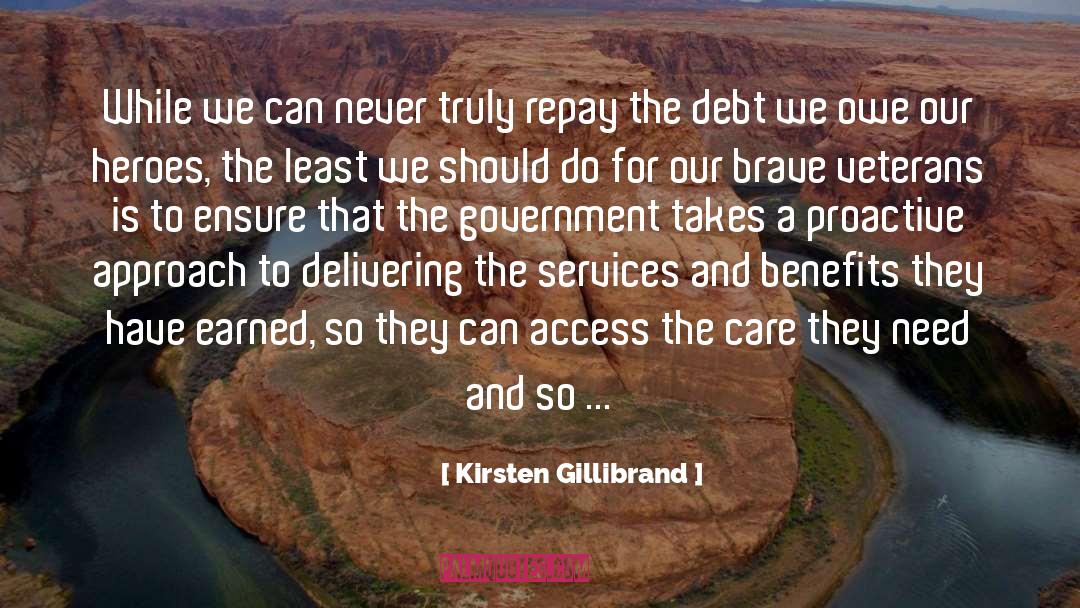 Lerfald Services quotes by Kirsten Gillibrand