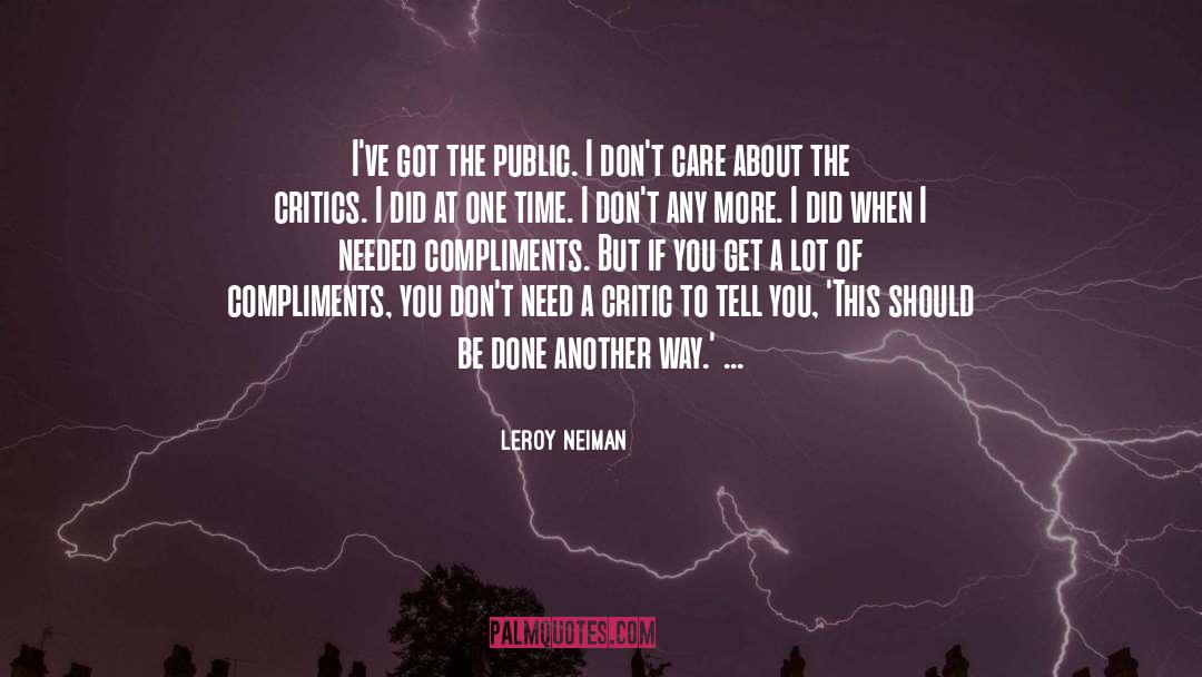 Leroy quotes by LeRoy Neiman