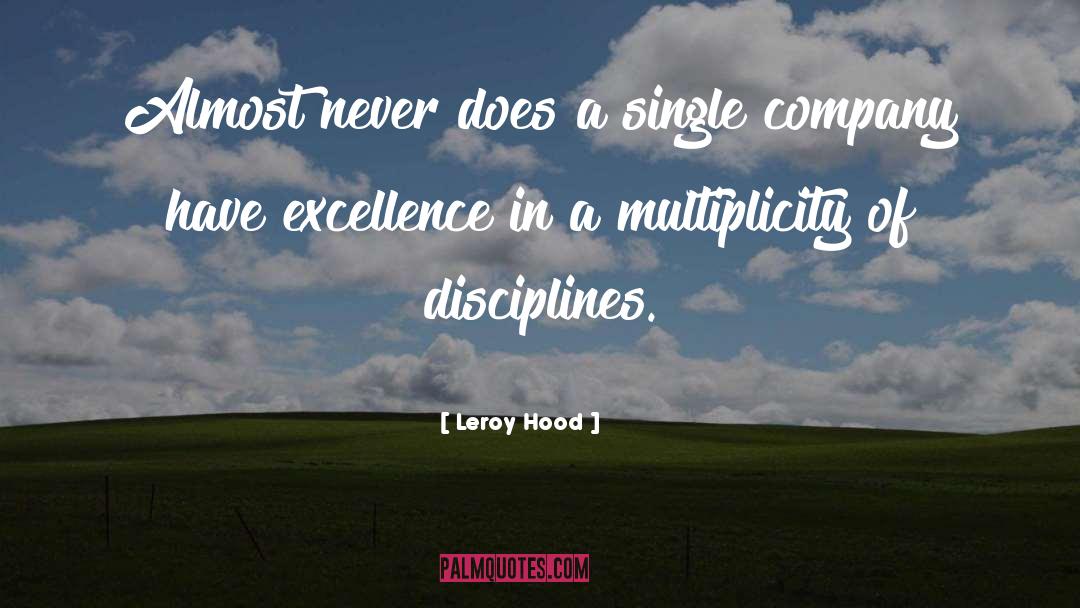 Leroy quotes by Leroy Hood