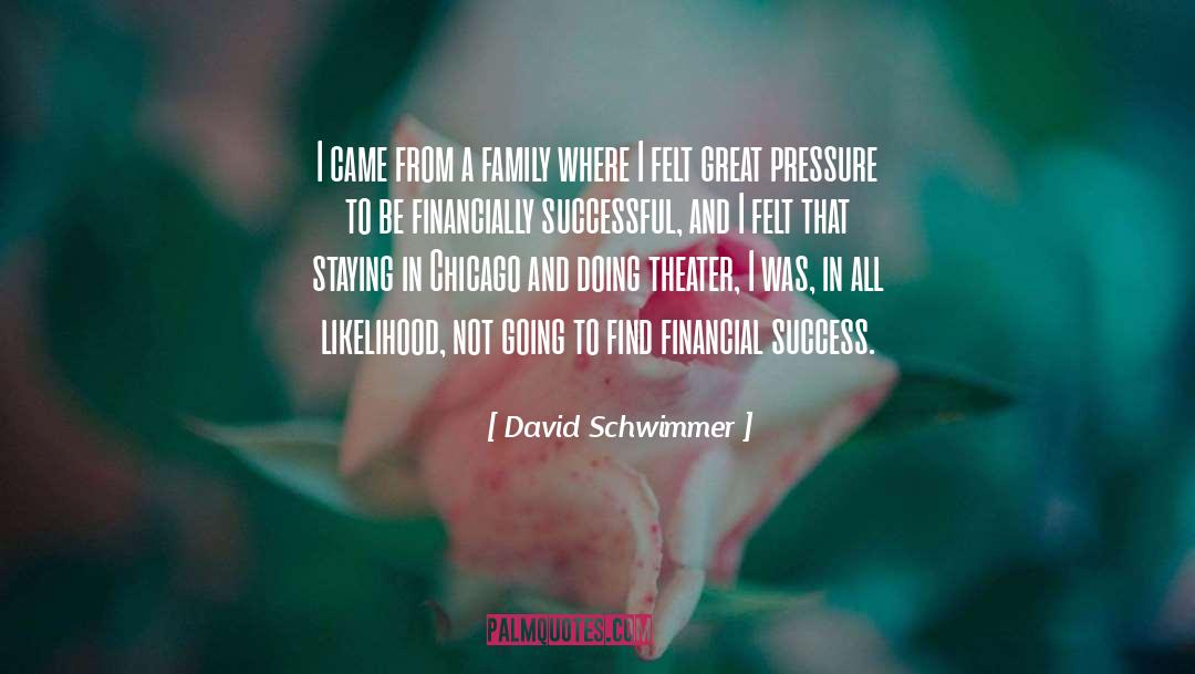 Lesavoy Financial Perspectives quotes by David Schwimmer