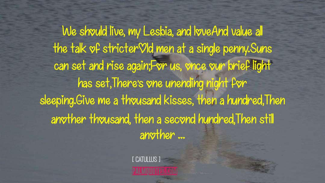 Lesbia quotes by Catullus