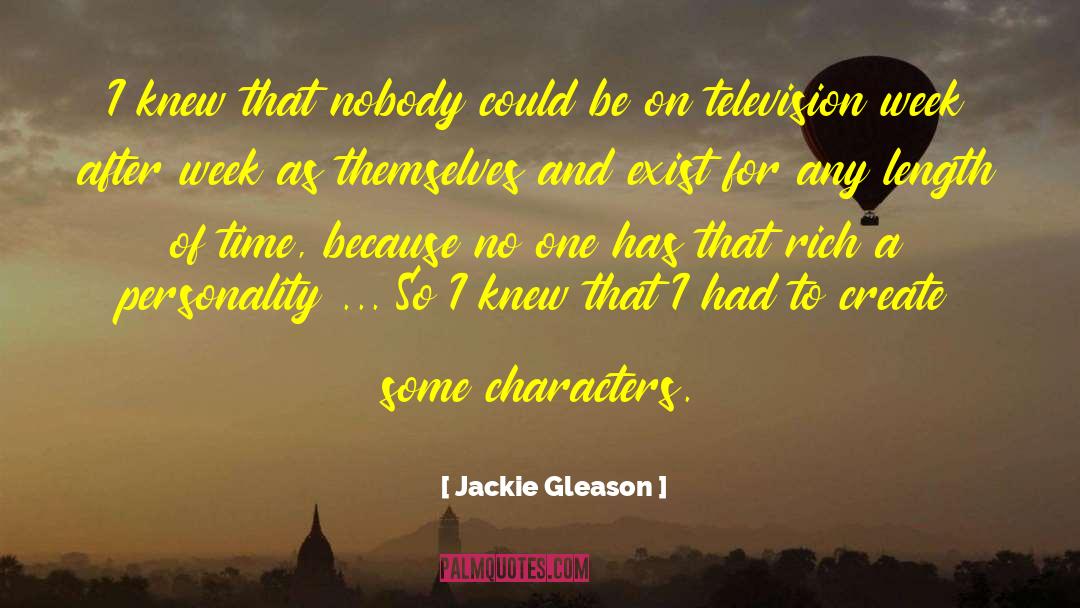 Lesbian Characters quotes by Jackie Gleason