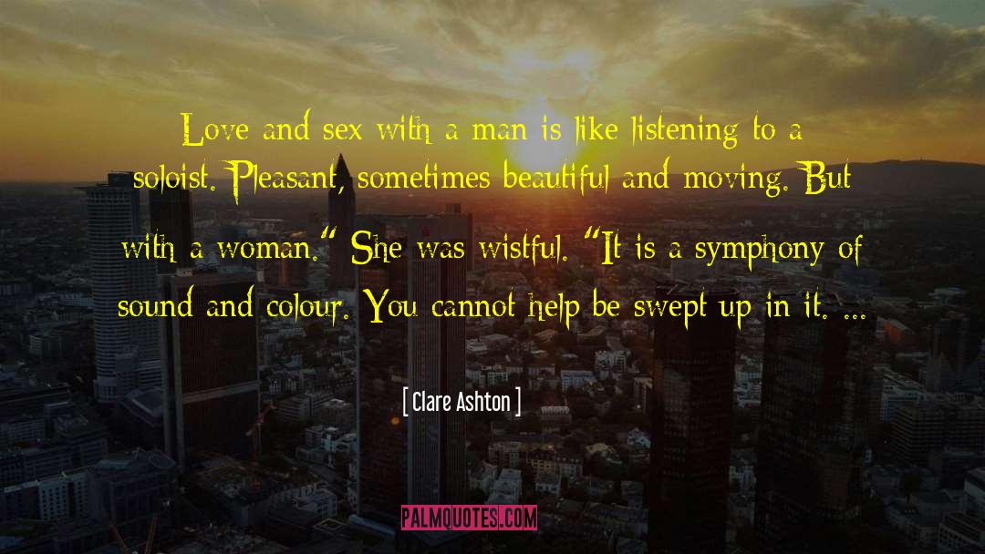 Lesbian Erotica quotes by Clare Ashton