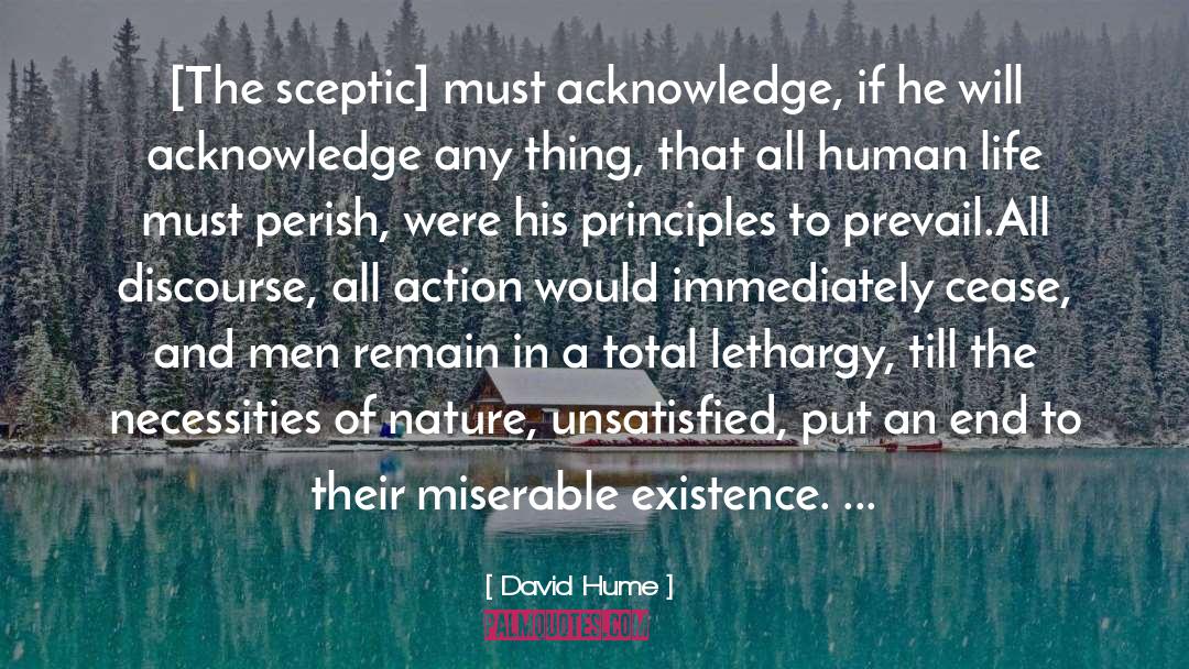 Lesbian Existence quotes by David Hume