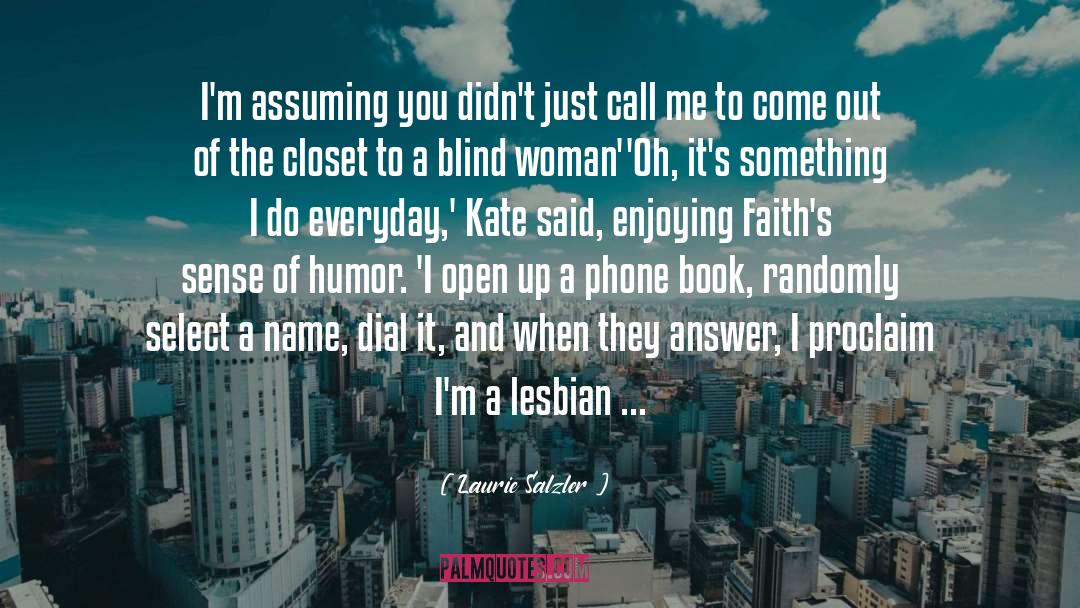 Lesbian Partners quotes by Laurie Salzler